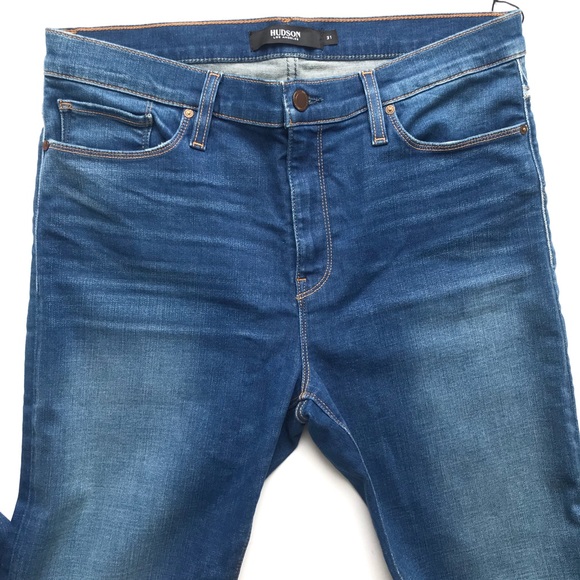 Hudson Nico Mid Rise Supper Skinny Ankle Jeans 31 - Picture 7 of 11
